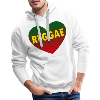 Reggae Heart Color H - white