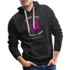 Zaya Butterfly White Hoodie - black