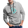 Zaya Gecko Hoodie 2 - heather grey