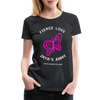 Zaya Butterfly White Womens T-Shirt - black