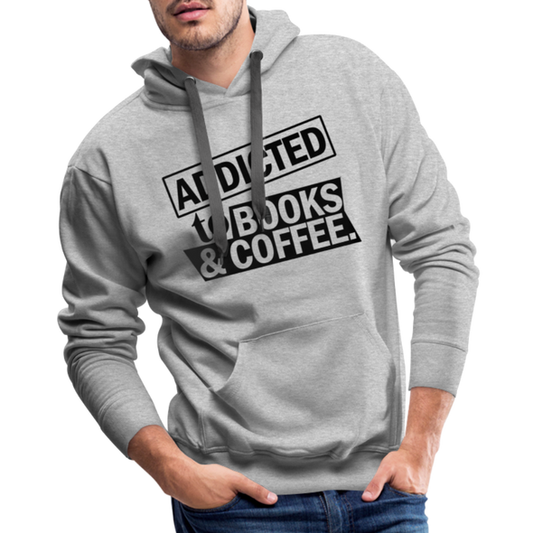 Addicted to Books & Coffee - Hoodie - heather grey