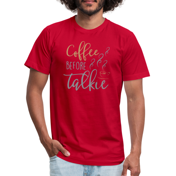 Coffee Before Talkie - Men - red