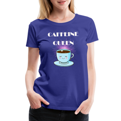 Caffeine Queen - Women - royal blue