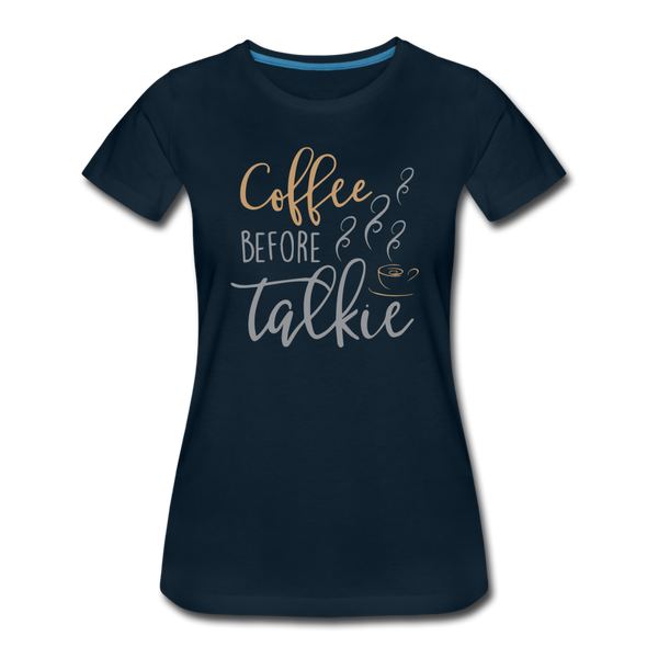 Coffee Before Talkie - Women - deep navy