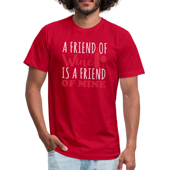 A Friend Of Wine Mine - Men - red