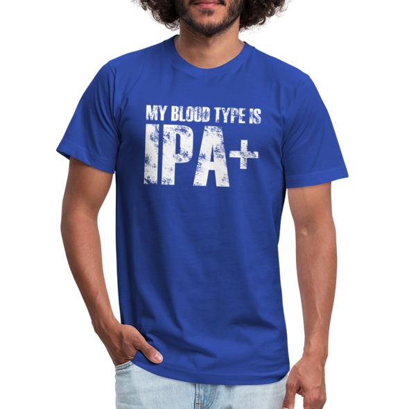 My Blood Type Is IPA+ - Men - royal blue
