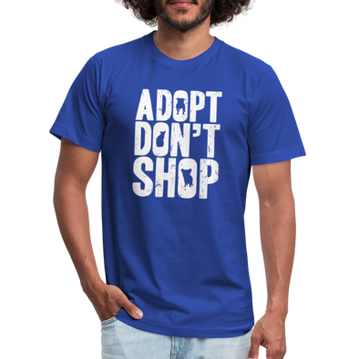 Adopt Don't Shop - Men - royal blue
