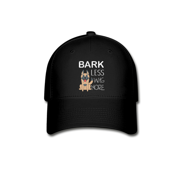 Bark Less Wag More - Hat - black