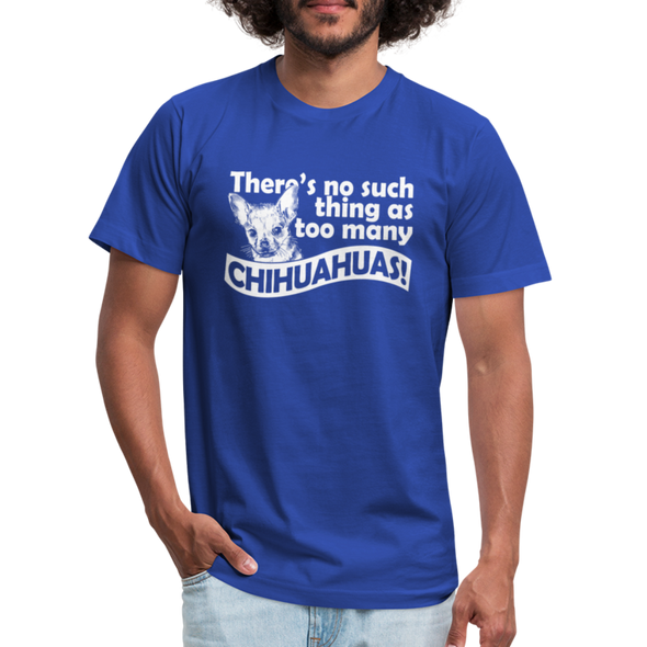 Too Many Chihuahuas - Men - ROYAL BLUE