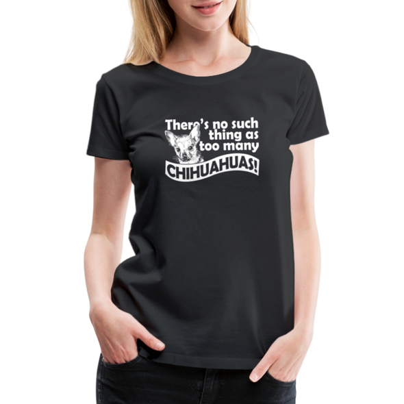 Too Many Chihuahuas - Women - black