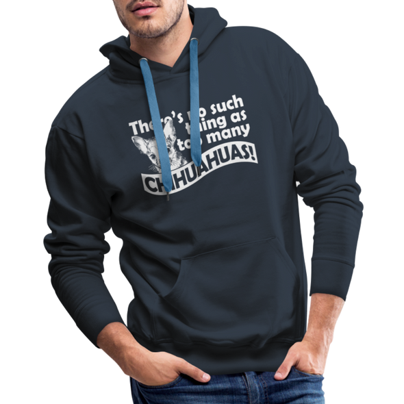 Too Many Chihuahuas - Hoodie - navy