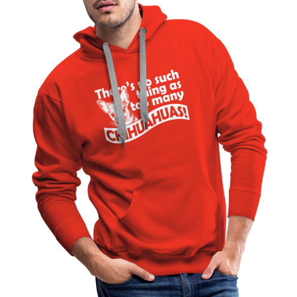Too Many Chihuahuas - Hoodie - RED