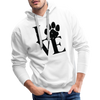 LOVE PAW - Hoodie - WHITE