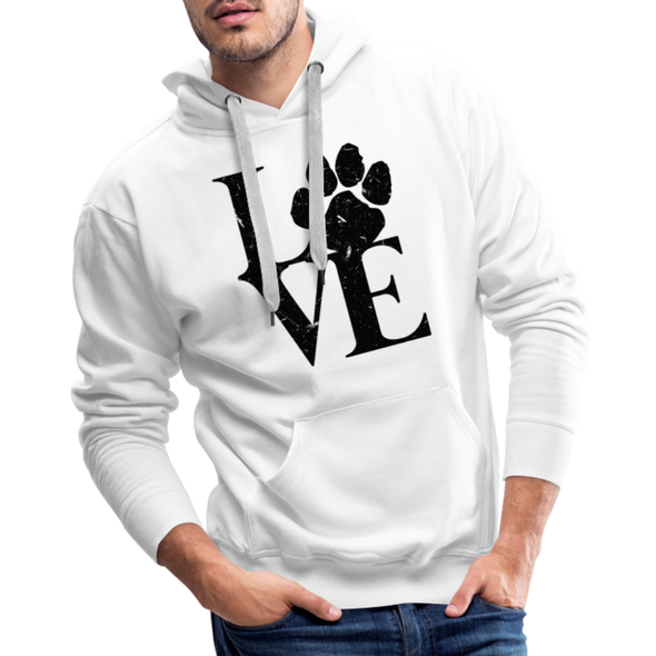 LOVE PAW - Hoodie - WHITE