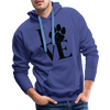 LOVE PAW - Hoodie - ROYAL BLUE