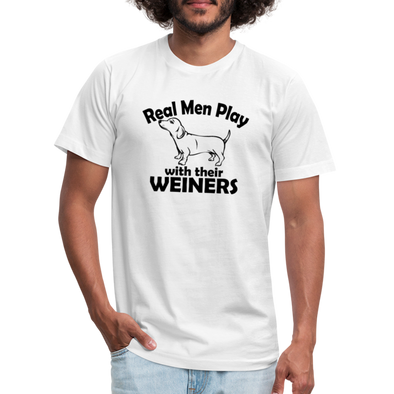 Real Men Play With Their Weiners - Men - WHITE