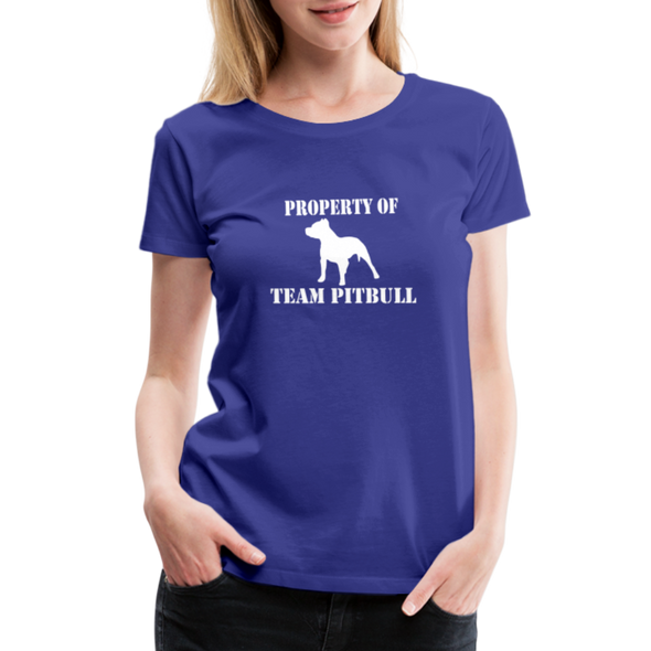Property Of Team Pitbull - Women - ROYAL BLUE