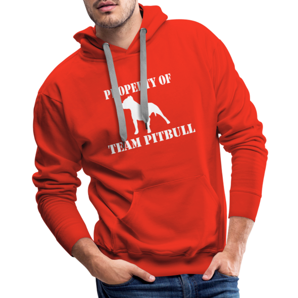 Property Of Team Pitbull - Hoodie - RED