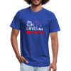 This Girl Loves Her Boxer - Men - ROYAL BLUE