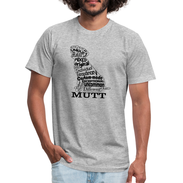 Mutt Words - Men - GRAY