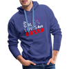 This Girl Loves Her Boxer - Hoodie - ROYAL BLUE
