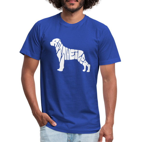 Rottweiler Letters - Men - ROYAL BLUE