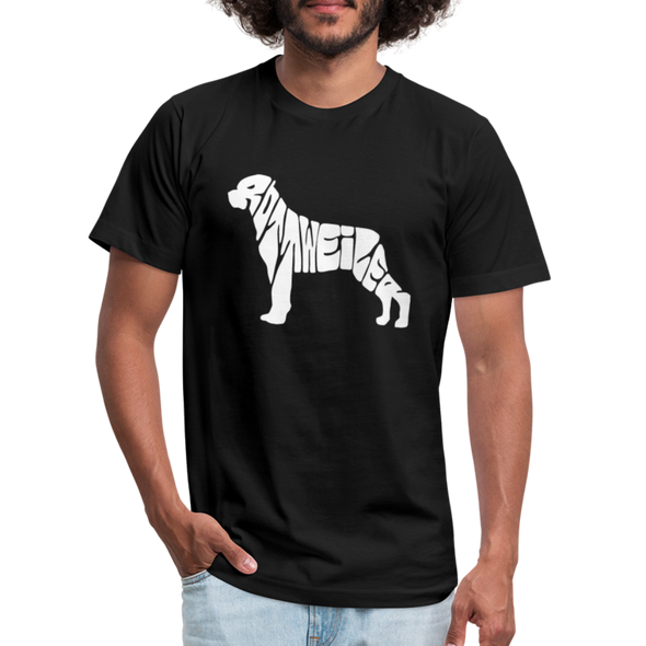 Rottweiler Letters - Men - black