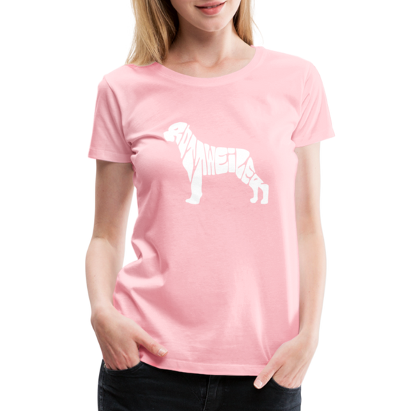 Rottweiler Letters - Women - PINK