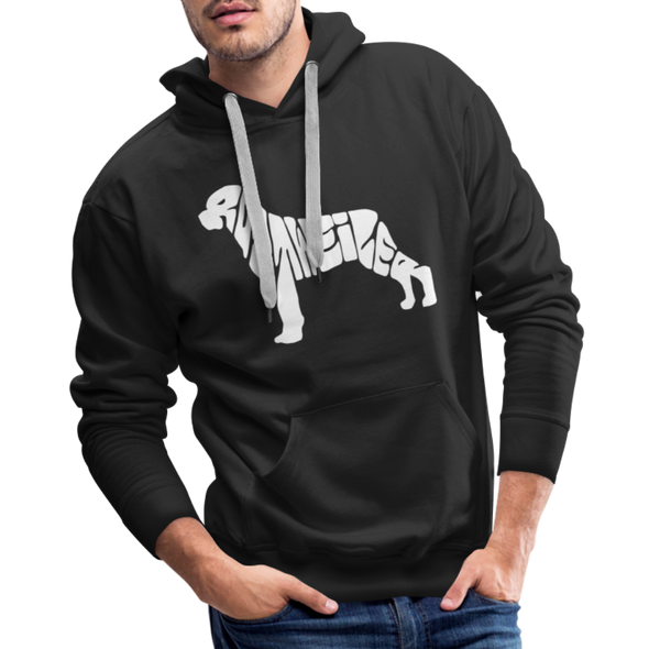 Rottweiler Letters - Hoodie - black