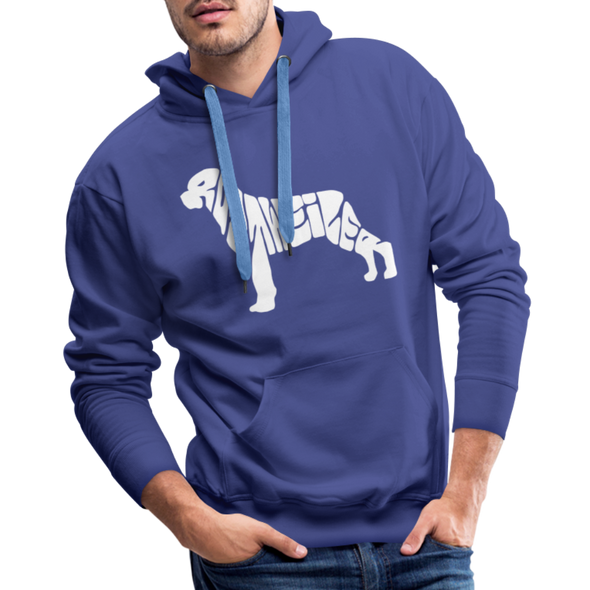 Rottweiler Letters - Hoodie - ROYAL BLUE