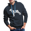 Rottweiler Letters - Hoodie - navy