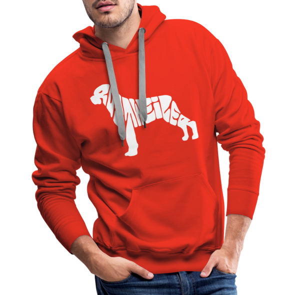 Rottweiler Letters - Hoodie - RED