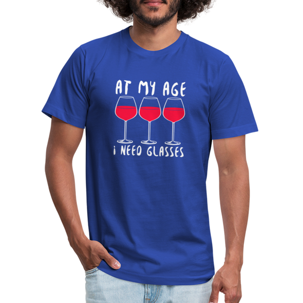 At My Age I Need Glasses2 - Men - ROYAL BLUE