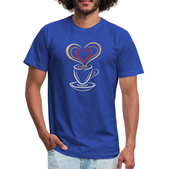 Coffee Love2 - Men - ROYAL BLUE