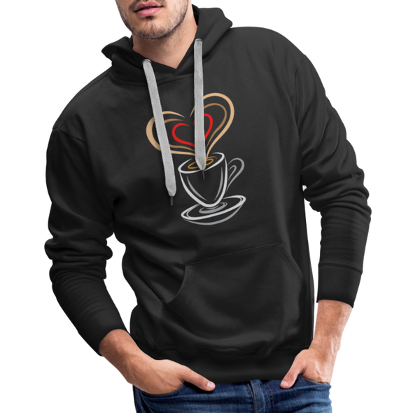 Coffee Love2 - Hoodie - BLACK