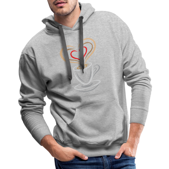 Coffee Love2 - Hoodie - GRAY