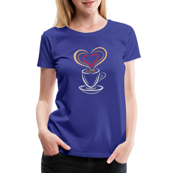 Coffee Love2 - Women - ROYAL BLUE