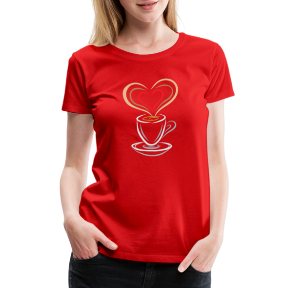 Coffee Love2 - Women - RED
