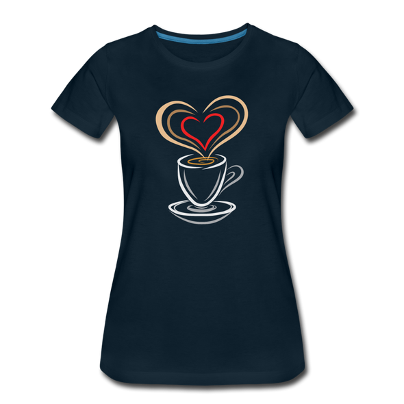 Coffee Love2 - Women - deep navy