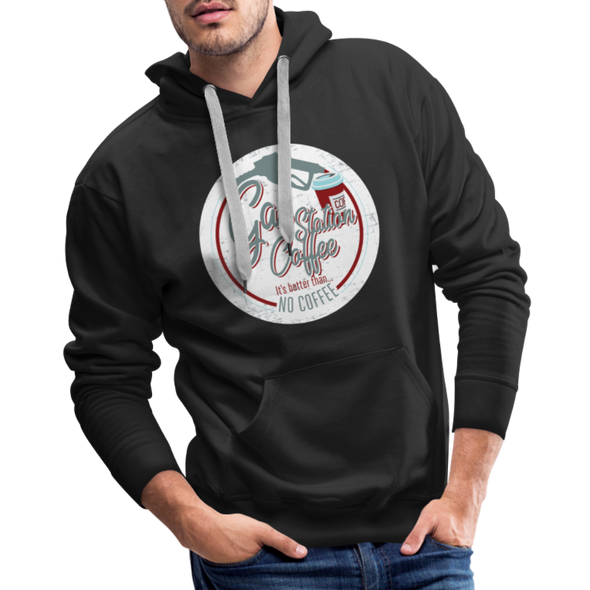 Gas Station Coffee2 - Hoodie - BLACK