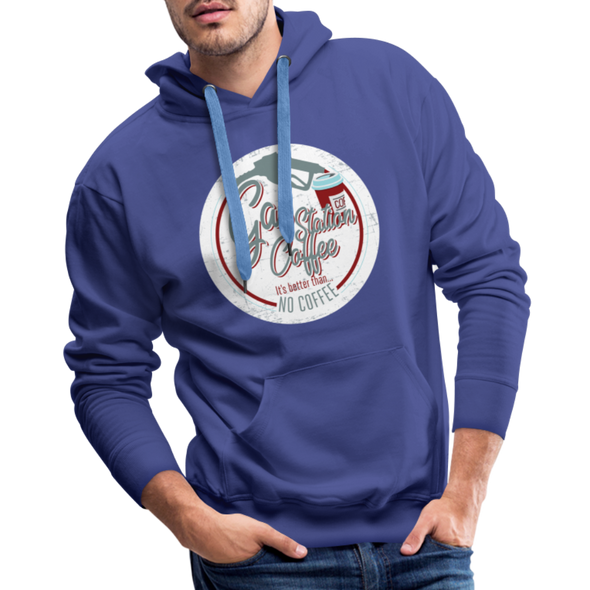 Gas Station Coffee2 - Hoodie - ROYAL BLUE