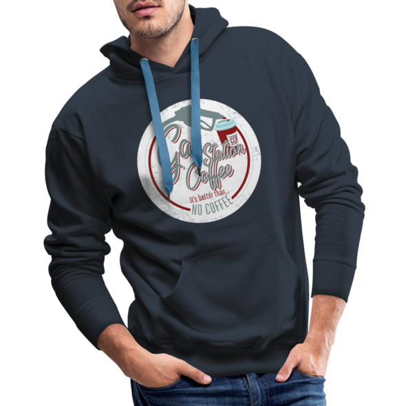 Gas Station Coffee2 - Hoodie - navy