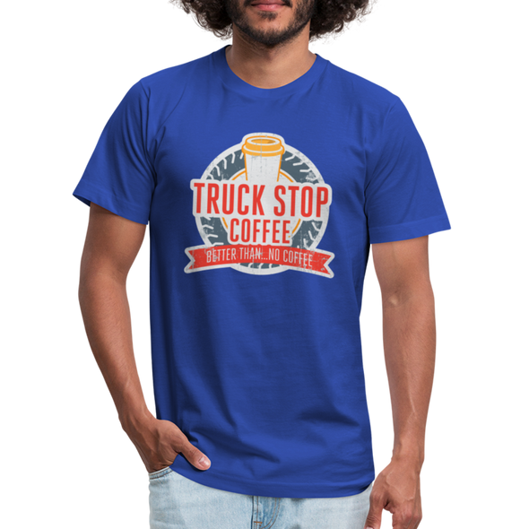 Truck Stop Coffee2 - Men - ROYAL BLUE