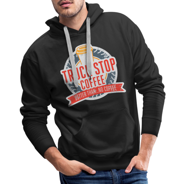 Truck Stop Coffee2 - Hoodie - BLACK