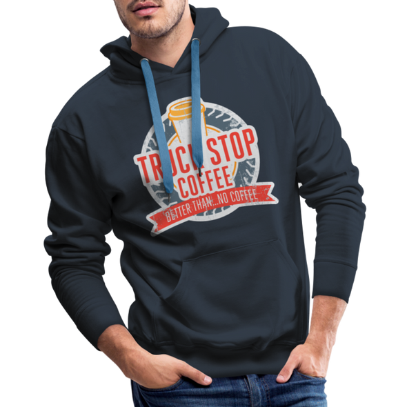 Truck Stop Coffee2 - Hoodie - navy