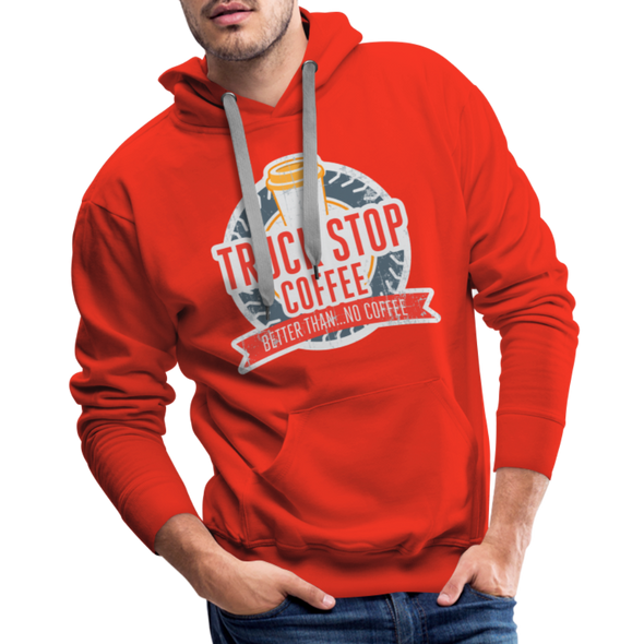 Truck Stop Coffee2 - Hoodie - RED