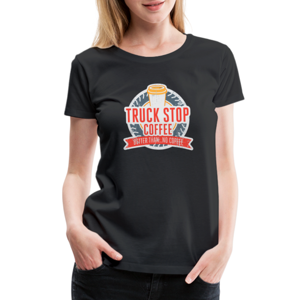 Truck Stop Coffee2 - Women - BLACK