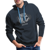 I Need a HUGe Cup Of Coffee2 - Hoodie - navy