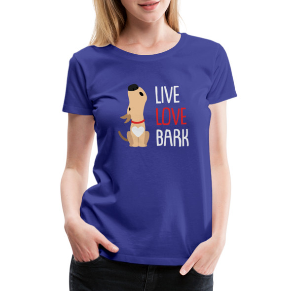 Live Love Bark2 - Women - royal blue