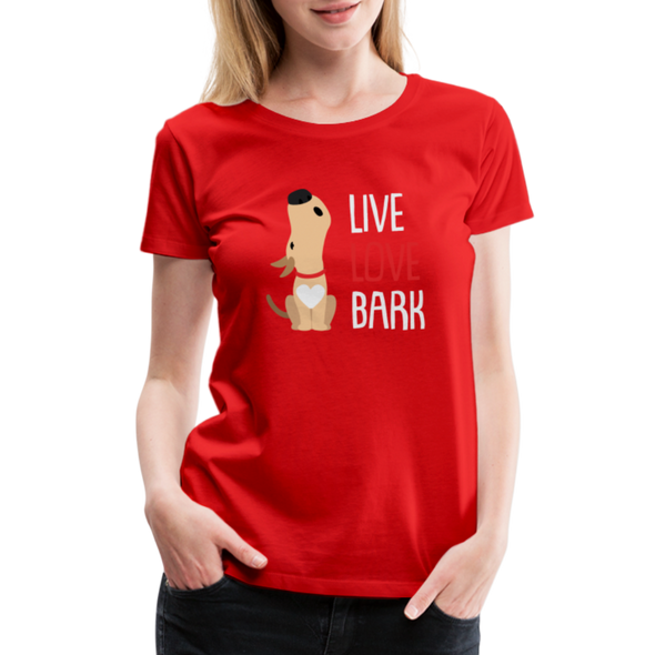Live Love Bark2 - Women - red